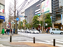 最寄り駅の青葉台駅