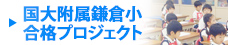 国大附属鎌倉小合格プロジェクト